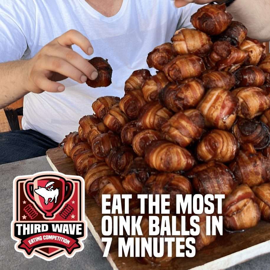 Oinkball Eating Competition